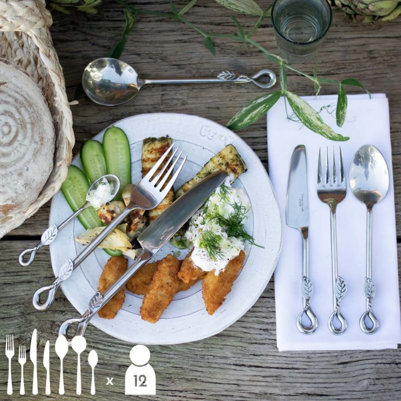 Leaf 84 Piece Cutlery Set 