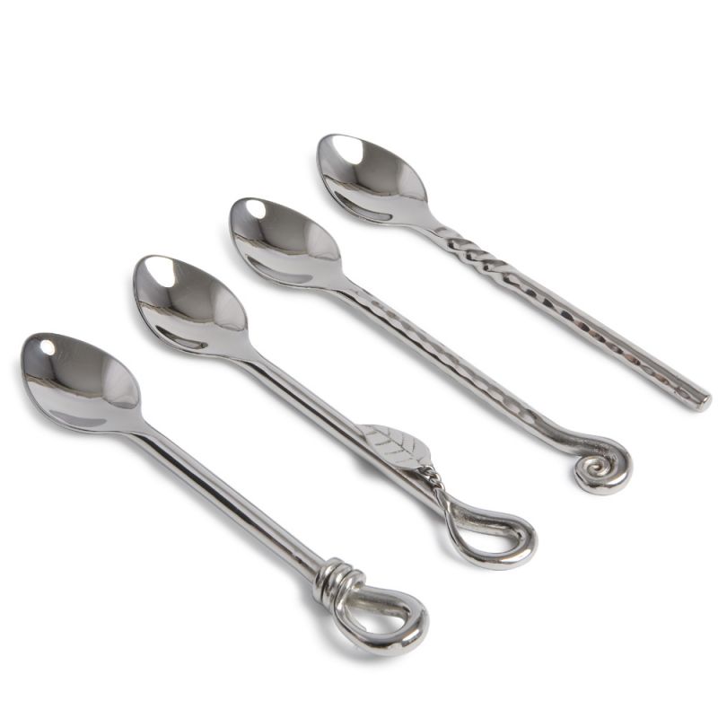 Coffee Spoon Mixed Design Four Piece Set  | PERFECTLY IMPERFECT