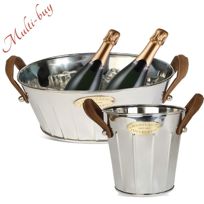 Heritage Champagne Bath & Wine Cooler Set 