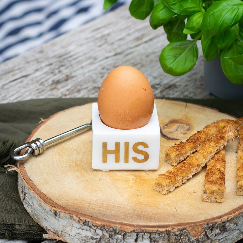 His Marble Egg Cup