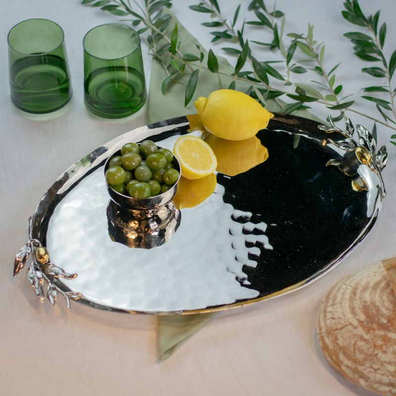 Olive Oval Serving Tray  | PRE-ORDER - DUE  EARLY  DECEMBER 