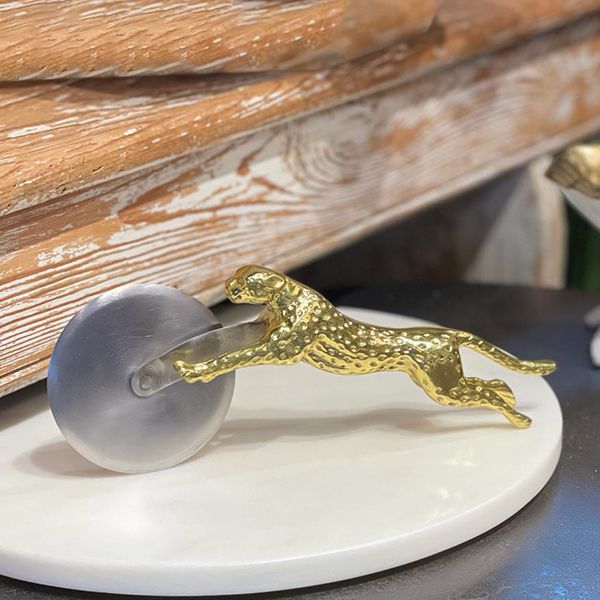 Leopard Pizza Cutter