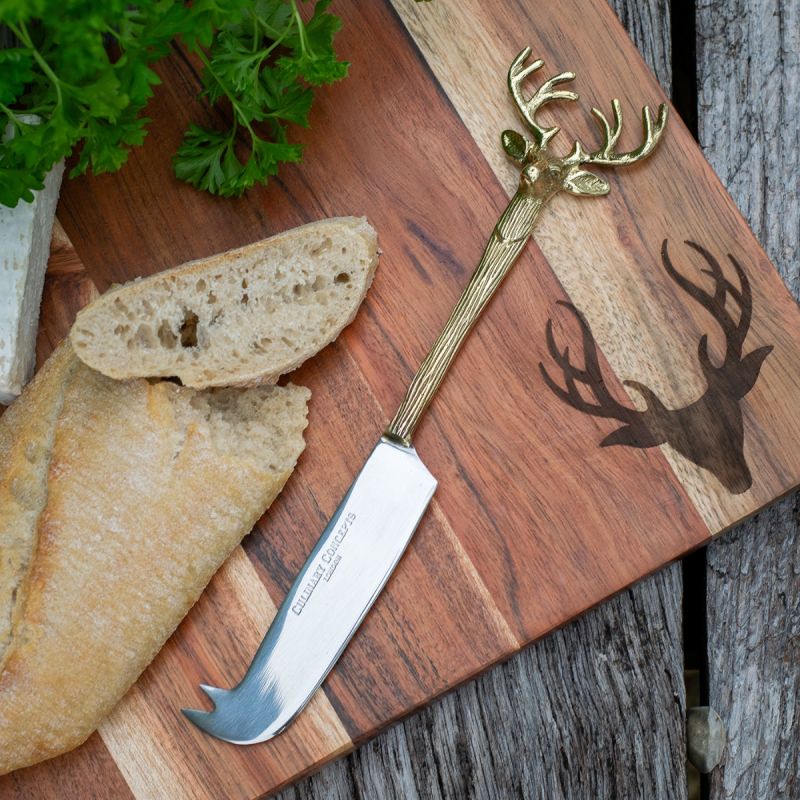 Golden Stag Traditional Cheese Knife 