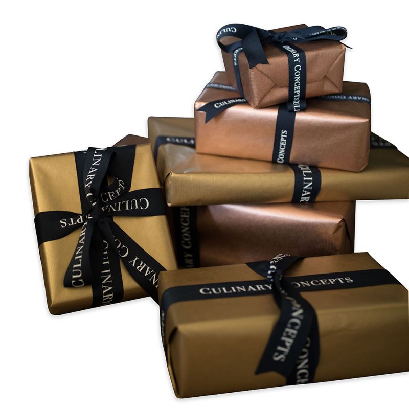 Luxury Gift Wrapping Culinary Concepts