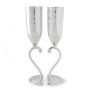 Heart Lovers Champagne Flute Cups | PERFECTLY IMPERFECT