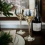 Pair of Hammered Wine Goblets | PERFECTLY IMPERFECT