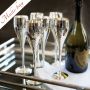 Set of Six Champagne Goblets | MULTI-BUY 