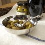 Olive Bowl & Polished Knot Spoon Set 