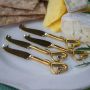 Amore Mini Cheese Knife Four Piece Set  - Champagne Gold