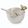 Queen Bee Small Hammered Bowl & Spoon 