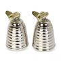 Queen Bee Hive Salt & Pepper Set  