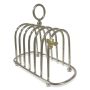 Bee Toast Rack - Nickel Finish