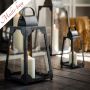 Small & Extra Small Galvanised Steel Trapezium Lantern | MULTI-BUY