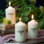 Set of Three Nickel Dragonfly Candle Pins