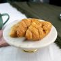 Small Round Marble Cake Plate