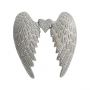 Small Angel Wing with Crystal Heart