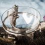 Three Leaping Fish With Glass Bowl | PERFECTLY IMPERFECT