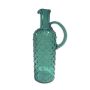 Tall Mint Bobble Glass Pitcher| PERFECTLY IMPERFECT