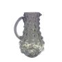 Smoke Grey Bobble Glass Jug