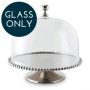 Replacement Glass Dome For Large Beaded Edge Cake Stand