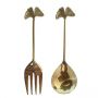 Pair of Ginkgo Salad Servers