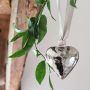 Extra Small Hammered Heart Decoration