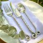 Hammered Shell 42 Piece Cutlery Set 