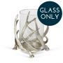 Twisted Antler Hurricane Lantern | REPLACEMENT GLASS ONLY 