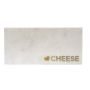 Marble Cheese Platter with Brass Heart & Cheese Design 