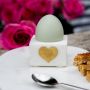 Heart Marble Egg Cup 