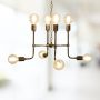 Matrix Pendant Light - Antique Brass Finish 