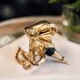 Octopus Bottle Stopper - Gold Finish