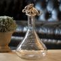 Glass Ships Decanter with Nickel Finish Octopus Stopper | PRE-ORDER - DUE MAY