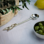 Olive Spoon with Olive Handle Detail