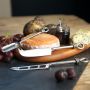 Polished Knot Traditional Cheese Knife, Soft Cheese Knife & Stilton Scoop Set 