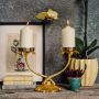 Two Palm Pillar Candle Holder  | PERFECTLY IMPERFECT