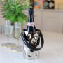 Polo Bottle Holder with Black Leather Handle