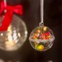 Clear Glass Momento Keeper Hanging Decorations