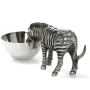 Zebra Nibbles Bowl - Nickel Finish | PERFECTLY IMPERFECT  