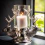 Stag Head Hurricane Lantern | PERFECTLY IMPERFECT