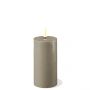 LED Candle - Sand - 10cm height