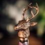 Stag Bottle Stopper - Bronze Finish