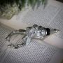 Stag Bottle Stopper - Nickel Finish