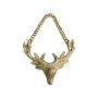 Stag Bottle Charm - Gold Finish