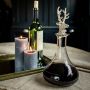 Decorative Decanter with Stag Stopper 