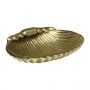 Gold Finish Shell Dish