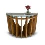 Brasilia Wooden Console Table | EX DISPLAY | COLLECTION ONLY