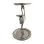 Three-Tier Stork Cake Stand - Silver Finish 