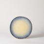 Sea Spray Large Plate - Ivory /Blue