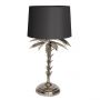 Palm Tree Table Lamp with Black Shade